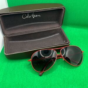 Cole haan Red Aviator wire rim eyewear